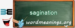 WordMeaning blackboard for sagination